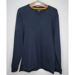 Men's Velvet By Graham & Spencer Sweatshirt Dark Blue Size Large